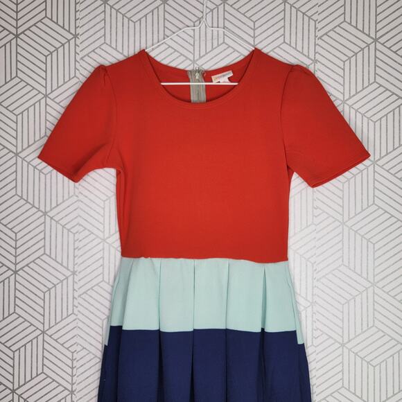 Lularoe Amelia Dress Sz XS - Picture 4 of 13